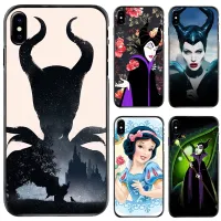 {L electronic shell} สำหรับ iPhone 11 12 13 14 Pro MAX Mini 5 5S SE 6 6S 7 8 Plus 10 X XR XS Art Snow White Berry Maleficent Hard เคสโทรศัพท์