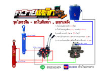 ชุดไฮดรอลิค ยกใบดันหน้า ยกผานหลัง