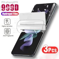 3PCS 999D Hydrogel Film Screen Protectors Not Glass For Samsung Galaxy Zflip 3 Z Flip3 ZFlip3 5G 128/256GB Safty Protection Film