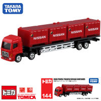 Tommy TAKARA TOMY TOMICA Long Type NO #144 Hino Profia trailernissan Container Metal diecas Vehicle Model Car New Takara Tomy