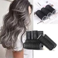 Professional Black Large Self Grip Hair Rollers Pro Salon Hairdressing Curlers Multi Size Hair Salon Sticky Cling Style For DIY
