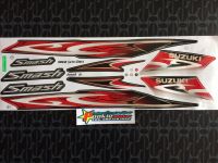 สติ๊กเกอร์ SUZUKI SMASH สแมช สีดำ ปี 2012 รุ่น 19 สีสวยคุณภาพดี ราคาถูก