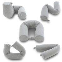 New Travel Twisted Memory Cotton U-shaped Neck Pillow Home Health Bedding Shaped Pillows Cylindrical oreiller Anti Ronflement Travel pillows