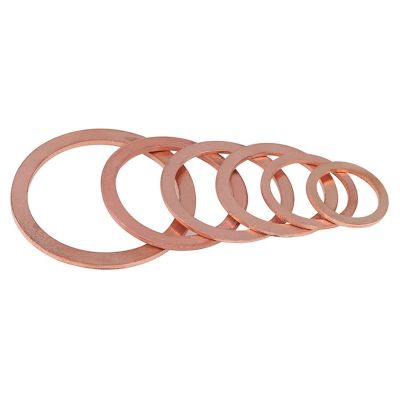 Copper Flat Washers Sealing Ring Washer Gasket M5 M6 M8 M10 M12 M14 M16 M18-M48