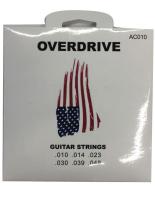 สายกีตาร์โปร่ง  OVERDRIVE AC09 acoustic guitar strings phosphor bronze No.9-10 medium AC010