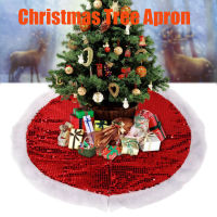 DD Store Christmas Tree Apron High-end Sequins Tree Skirt Christmas Tree Pendant