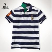 ขายดี Original_Ralph Laurens เสื้อโปโล แขนสั้น ลายทาง คอปก ปักลาย สําหรับผู้ชาย dgh