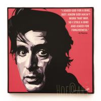 Al Pacino อัลปาชิโน่ นักแสดง Godfather Hollywood รูปภาพ​ติด​ผนัง ​pop​ art พร้อมกรอบและที่แขวน กรอบรูป แต่งบ้าน ของขวัญ รูปภาพ โปสเตอร์