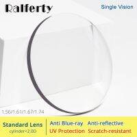 {Paopao glasses}Ralferty 1.56 1.61 1.67 1.74เลนส์ Anti Blue Light แว่นตาเลนส์ Eyes Clear สายตาสั้น Diopter บาง HMC เลนส์