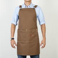 Adult Apron Beautiful Practical Multi-pocket Adjustable Work Pinafore Supermarket Restaurant Home Kitchen Accessories