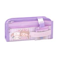 【CC】◑  Layer Makeup Large Capacity Student Stationery Desktop Storage