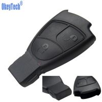 【❂Hot On Sale❂】 haokao5 ปลอกกุญแจรีโมทรถยนต์ Okeytech สำหรับ Mercedes Benz C E Ml S Sl Slk Clk Amg Soft 3ปุ่มอะไหล่กุญแจรถอัจฉริยะ Fob สำหรับ Mb