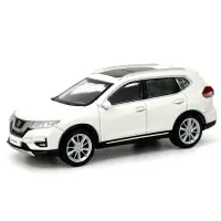 การหล่อไดคัท1:64ขนาด Nissan X-Trail 2018โมเดลรถโลหะผสมคงที่เก็บสะสมของขวัญงานอดิเรกวันหยุดของผู้ใหญ่และเด็กที่จัดแสดงของที่ระลึก