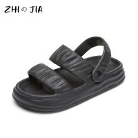 2023 Summer Womens Fashion Slippers Casual Comfort Roman Shoes Girls White Sports Shoes Lightweight Black Outdoor Beach Sandals