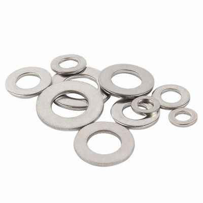 M3-M20 Spacer 304 stainless Steel Washer Plain Gasket for Screw Bolt Flat Metal Thickened Washer Lavadora Unterlegscheibe Nails  Screws Fasteners