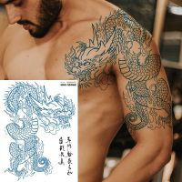 【hot】✷❐ↂ  Adult Men Temporary Stickers Large Shoulder Arm Chest Tattoos Fake Totem