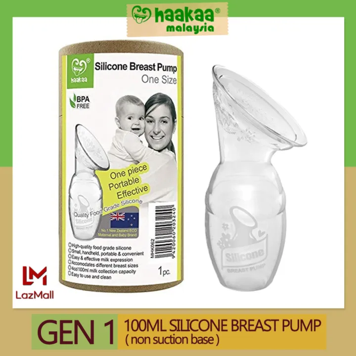 HaaKaa GEN 1 Silicone Breast Pump