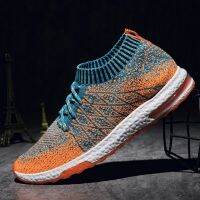 【Free headphones】Xiaomi Mijia Sneakers Mens Outdoor Shoes Light Breathable Knitting Male Running Shoes Size 39-46 Sporting Smart Shoes Dropship รองเท้าผ้าใบผู้ชายกลางแจ้งรองเท้าแสงระบายอากาศถักชายรองเท้าวิ่งขนาด 39-46 กีฬาสมาร์ทรองเท้า