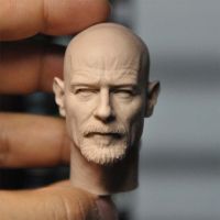 16 Scale Bad Break Walter White Unpainted Head สำหรับ12Body DIY Accessories