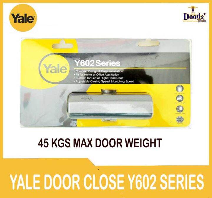 YALE DOOR CLOSER Y602 SERIES 45KGS CAPACITY Lazada PH