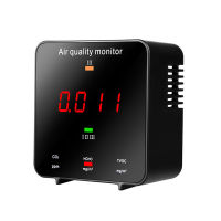 Air Quality Monitor for CO2 HCHO TVOC AQI Professional Electrochemical Sensor Detector Portable Rechargeable Real Time LED Display