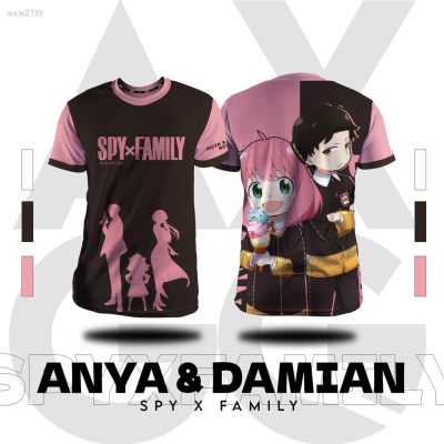 2023 Cartoon Print Spy x Family T-shirt Unisex