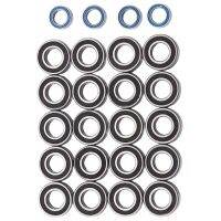 24Pcs Sealed Bearing Kit Parts Accessories for Tamiya Blackfoot Monster Beetle Fast Attack Mud Blaster RC Car Upgrade Parts Accessories