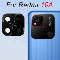 อะไหล่กระจกกล้องถ่ายรูปด้านหลังสำหรับ10A Redmi พร้อมสติ๊กเกอร์ติดกาว220233L2C 220233L2I 220233L2G