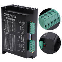 Stepper Motor Driver DM860อลูมิเนียมอัลลอยด์ Stepper ไดรฟ์ทนทานความปลอดภัยสูง