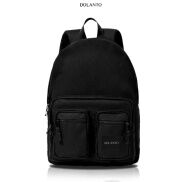 Balo Đi Học MODERN Chống Nước Cao Cấp Thời Trang Rẻ Đẹp Nhẹ Vải Canvas Đen