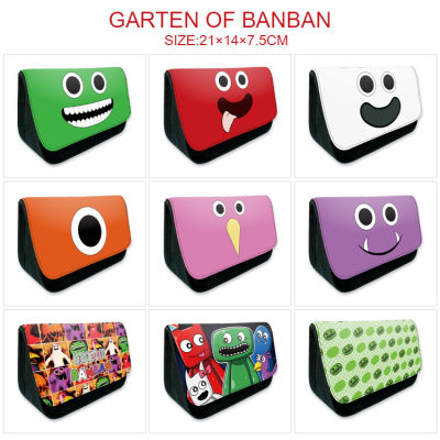 Garten Banban กระเป๋าดินสอซิปสำหรับเด็กหญิงเด็กชายพวงกุญแจโลหะกล่องดินสอผ้าใบความจุขนาดใหญ่กระเป๋าดินสอซิปสองชั้นกระเป๋าเก็บของกระเป๋าสตางค์0000