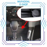 MUFADDAL D-SHOP ABS ที่พักแขนคอนโซลกลางรถกล่องเก็บของสำหรับ Ford Ecosport 2013 2017อุปกรณ์จัดระเบียบภาชนะที่ใส่ถาดอัตโนมัติ