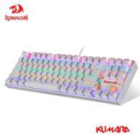 QSR STORE REDRAGON KUMARA K552 USB Mechanical Gaming Keyboard Blue Red Switch DIY Rgb Led Backlit 87 Keys for Computer PC Laptop Gamer