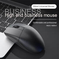 Universal USB เมาส์คอมพิวเตอร์แบบมีสาย Silent Click Mouse Gamer PC แล็ปท็อปโน้ตบุ๊คเมาส์คอมพิวเตอร์เม้าส์สำหรับธุรกิจ Office Home Use