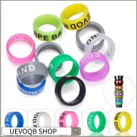 UEVOQB SHOP 10pcs อเนกประสงค์ อุปกรณ์ป้องกัน คันเบ็ด แหวนรูปตัว O เคสป้องกัน แหวนกันลื่น อุปกรณ์ตกปลา