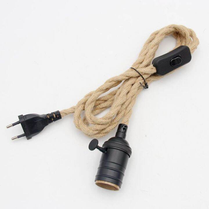 110v-250v-vintage-pendant-light-cord-kits-with-european-plug-jute-rope-twisted-cable-industrial-loft-e27-hanging-lamps