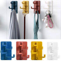 Mybelove ตะขอแขวนของ Rotatable wall hook ตะขอติดผนัง  อุปกรณ์จัดเก็บของในบ้าน หมุนได้ 180 องศา ตะขอแขวนติดผนัง มีหลากหลายสี