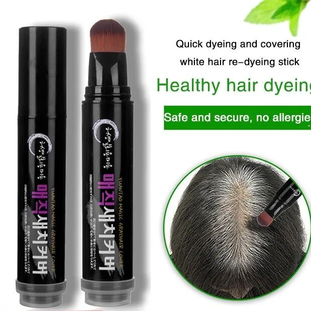 vivinatural Instant Hair Dye Stick Gray Root Touch Up Applicator 20ml |  Lazada