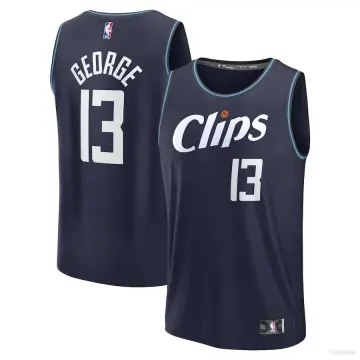 Indiana Pacers 24 Paul George Blue Revolution 30 NBA Jerseys