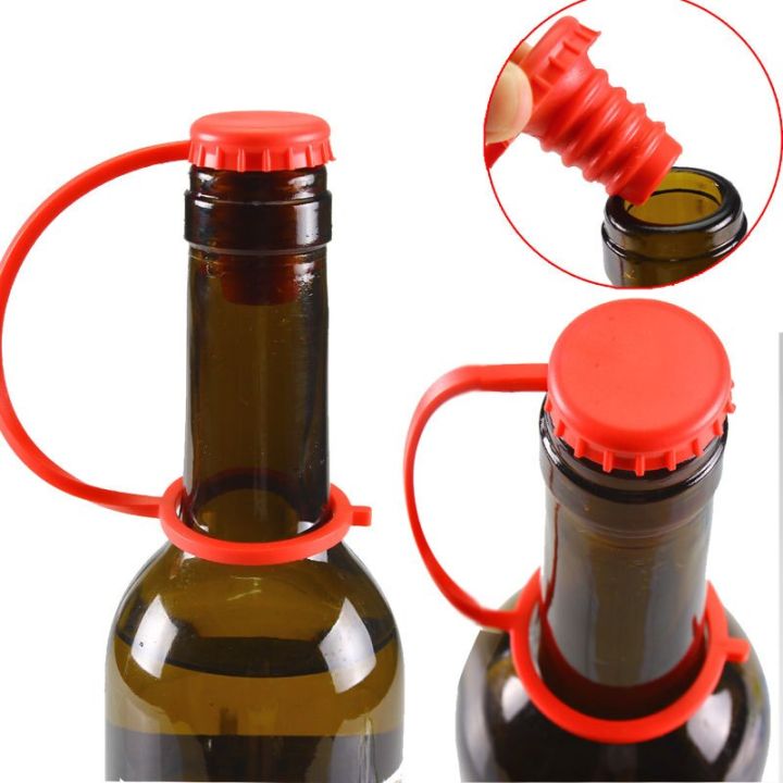 cod-liuaihong-จุกขวดขวดเก็บซิลิโคนสูญญากาศแบบ-gratis-ongkir-ไวน์แดงปิดสนิทฝาขวดอุปกรณ์ในครัวป้องกันการสูญหาย