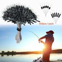 MJJ8 Fish Line Stopper สีดำ Anti-Strand Space Bean Connector อุปกรณ์ตกปลา ลอยตกปลา Bobber