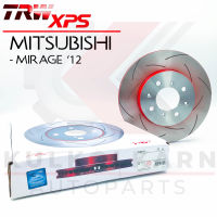 TRW จานเบรคหน้า สำหรับ  รุ่น XPS MITSUBISHI MIRAGE 12 (ใส่แทนของเดิมได้ทันที) (DF8045XSS)