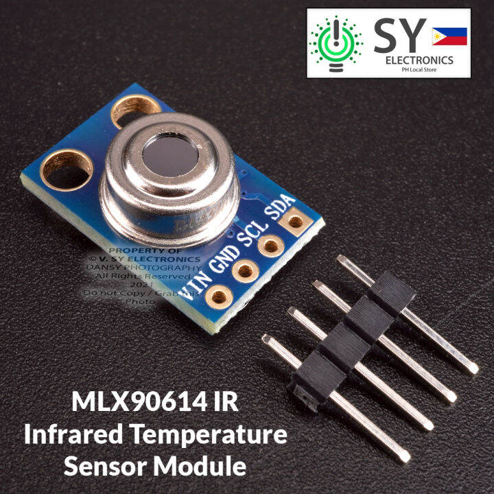 MLX90614 IR Infrared Temperature Sensor Module Breakout Board Thermal ...
