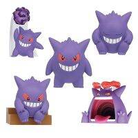 Gashapon Pokemon Gengar Anime Action Figure Classic Modeling Collectible Figurines Desktop Ornaments Toys Kids Gifts