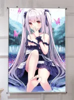 Anime Hololive uruha rushia Home Decor Poster Wall Scroll Cosplay 60*90cm#C74