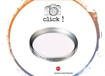 Leica E49 UVa II Filter (Black)