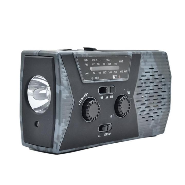 solar-emergencies-radio-portable-solar-crank-hand-flashlight-charger-radio-4-ways-powered-cell-phone-charger-portable-power-bank-radio-dutiful