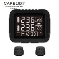 CAREUD M3K-WI ภายนอกรถจักรยานยนต์ TPMS รถจักรยานยนต์ TPMS รถ LED ชาร์จแม่เหล็กในรถยนต์ TPMS รถจักรยานยนต์