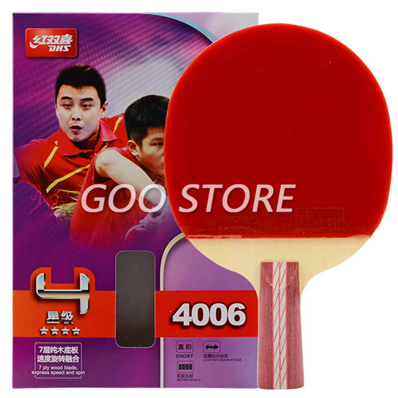 DHS G888 PIPS-IN TABLE TENNIS RUBBER Red 