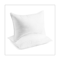 Bed Pillows Standard / Queen Size Set of 2 - Down Bedding Cooling Pillow Bed Pillows for Back, Stomach or Side Sleepers